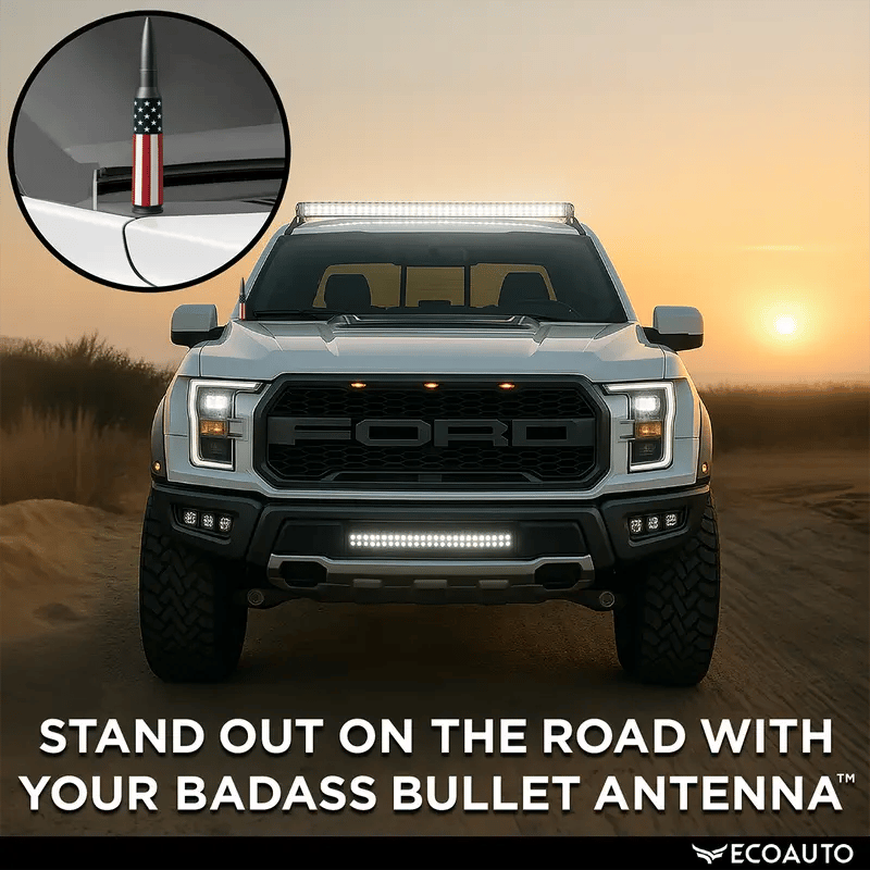✨EcoAuto 50 Cal Badass Bullet Antenna