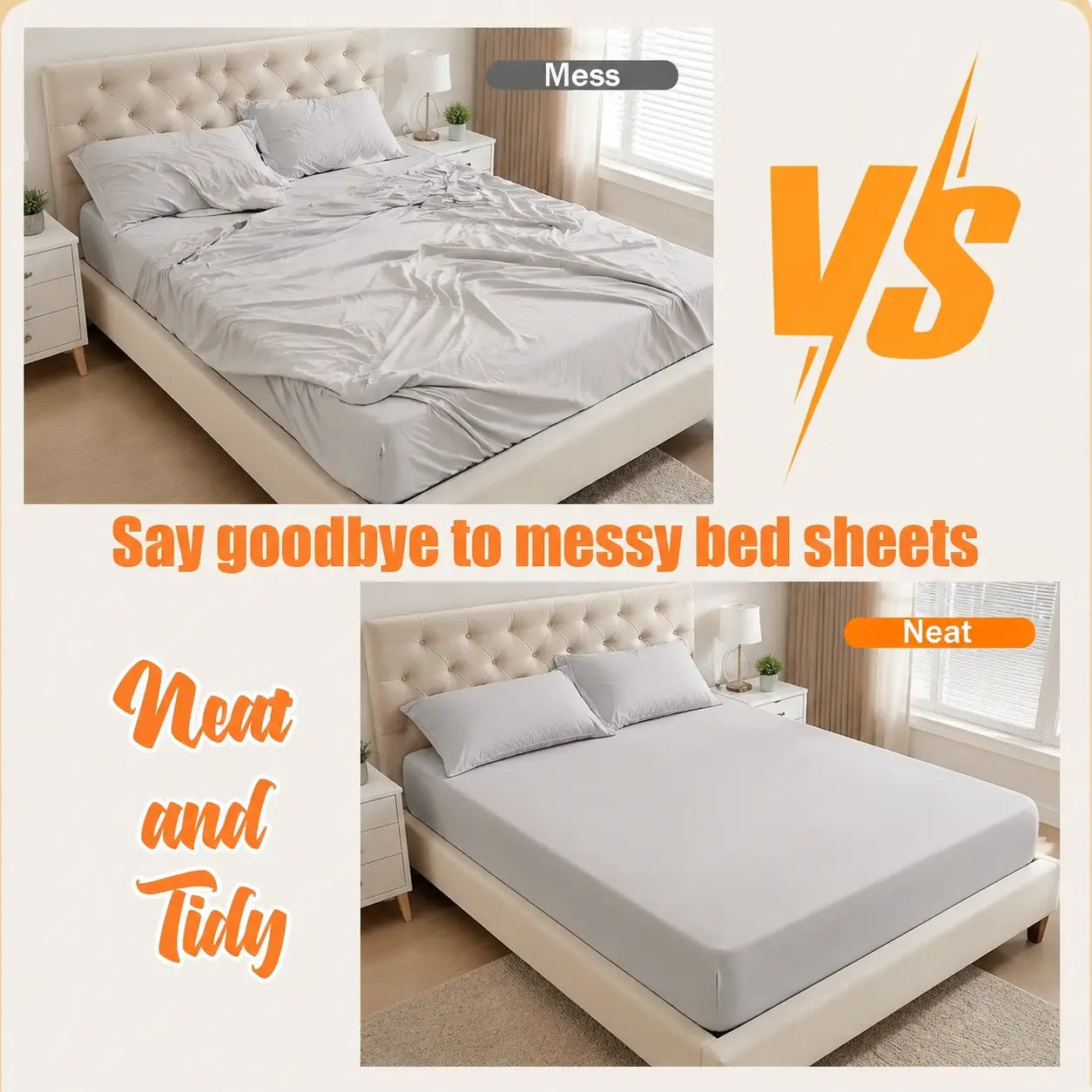 Anti-Slip Bed Sheet Clips – Heavy-Duty Sheet Fasteners