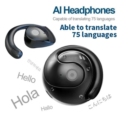 🏆#1 Best Seller ⏰50% OFF 💎AI Translation Wireless OWS Bluetooth5.4 Earphones (Fit iOS & Android)