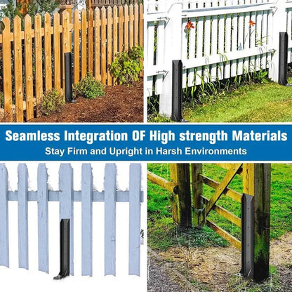 🔨 No-Dig Fence Post Repair Anchor | Heavy Duty Steel Stake to Fix Leaning Fences Fast