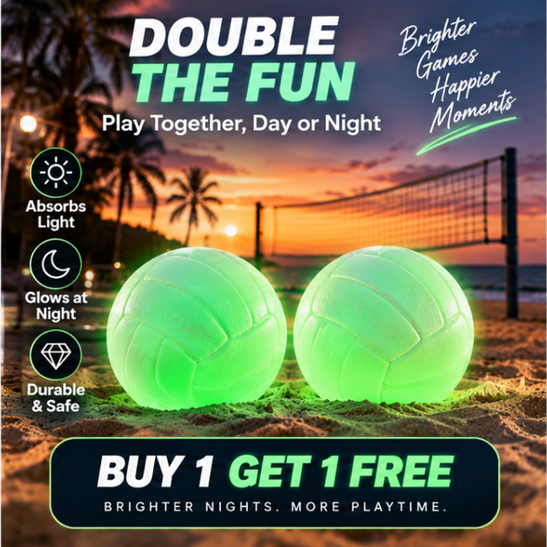 Glow-in-the-Dark Volleyball🏐 – Keep the Game Going After Sunset