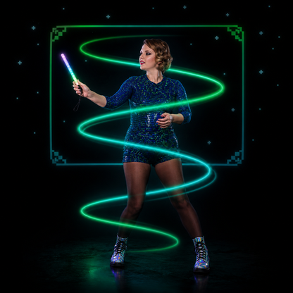 🪄2026 The Coolest Halloween Prop: LED Levitating Wand