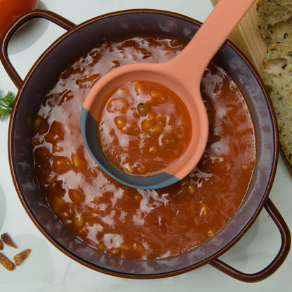 Soft Top Silicone Kitchen LADLE Spoon