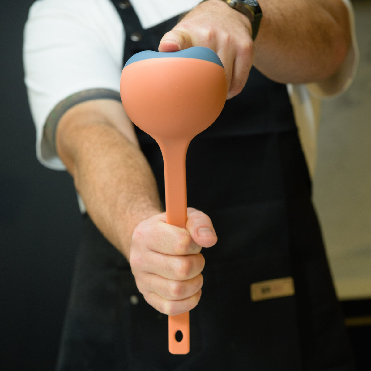 Soft Top Silicone Kitchen LADLE Spoon