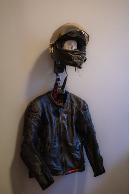 💀🏍️Skeleton Knight Motorcycle Helmet Mount