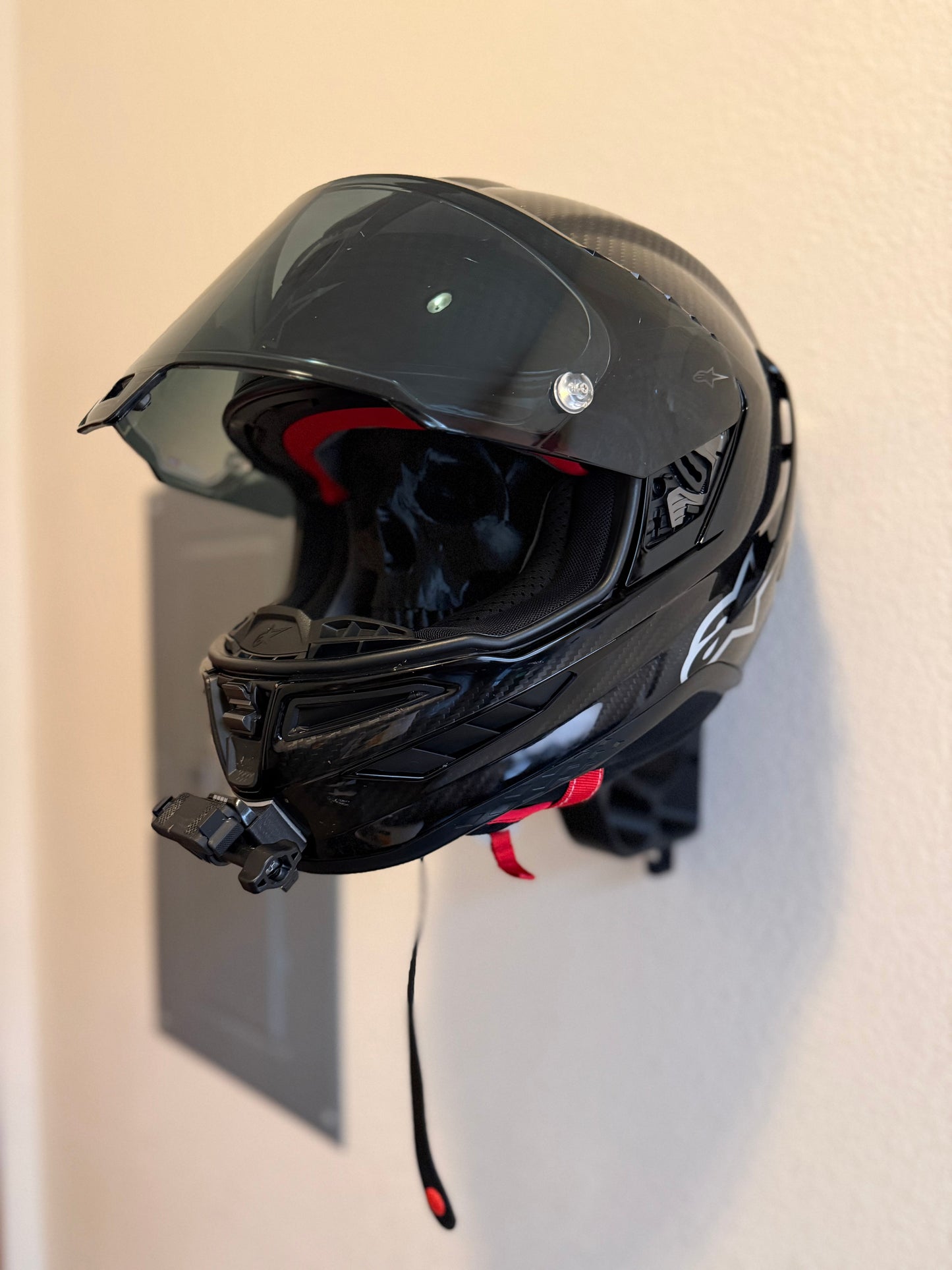 💀🏍️Skeleton Knight Motorcycle Helmet Mount