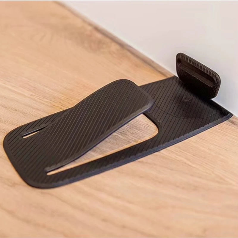 Foot-Operated Door Stopper — Keep Your Hands Free