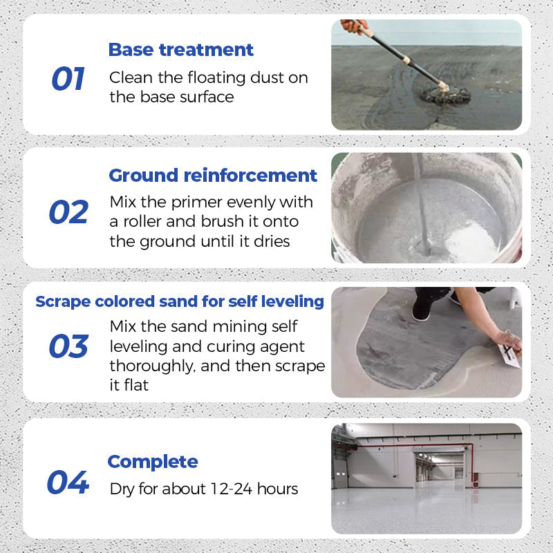 ✨ High-Gloss Self-Leveling Epoxy Floor Coating – Transform Garages, Basements & Workshops