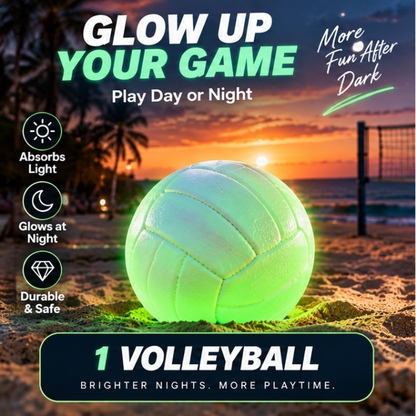 Glow-in-the-Dark Volleyball🏐 – Keep the Game Going After Sunset