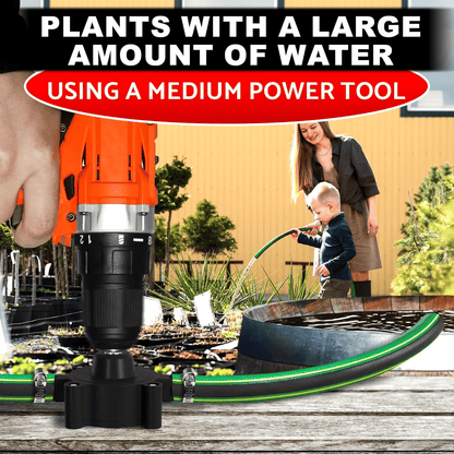 💧 Drill-Powered Water Transfer Pump – Turn Your Drill Into a Pump