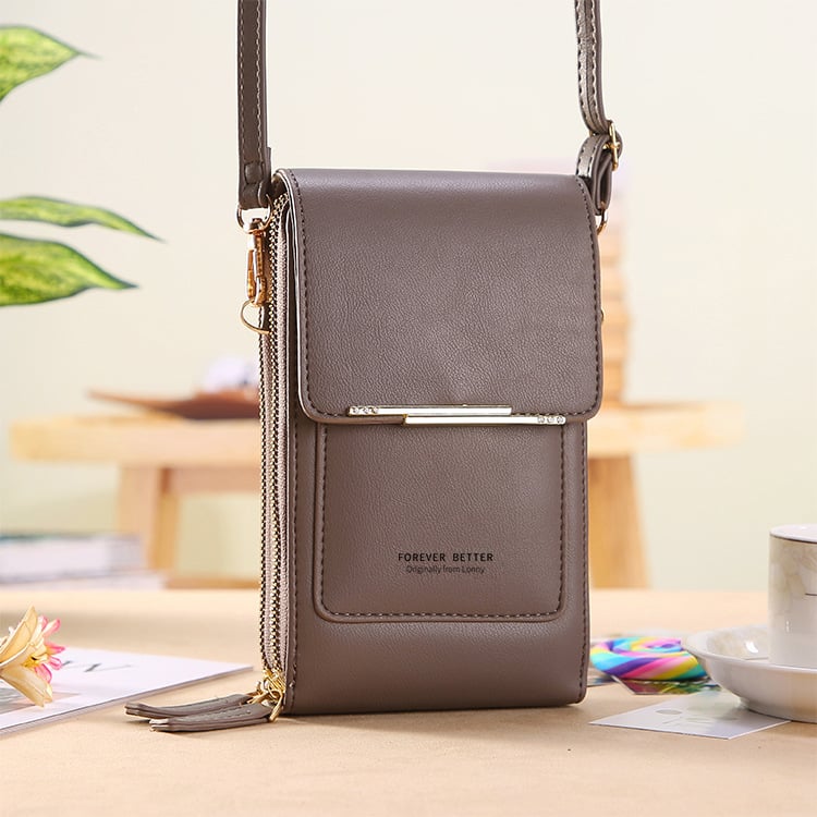 📱 Touchscreen Crossbody Phone Bag – Hands-Free Phone Wallet & Purse