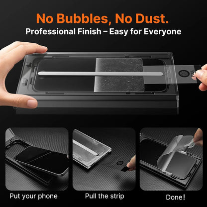 📱 PandaShield 2-Pack iPhone Screen Protectors – Privacy & HD Tempered Glass