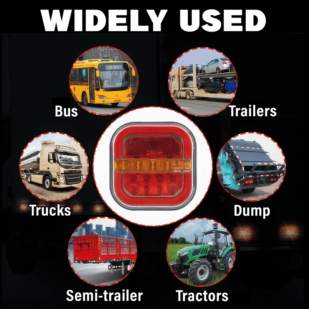 🚛 Wireless LED Trailer Lights – Easy Towing Light Setup