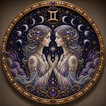 🔥 Last Day 49% OFF - 💎 12 Zodiac Signs Pearl Art Kit ♈💫 Bring Every Zodiac Sign to Life with Pearls (📦Buy 2 Free Shipping)