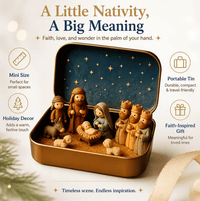 Holy Night Nativity Scene