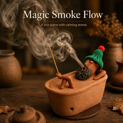 🛁 Handmade Bathtub Incense Burner
