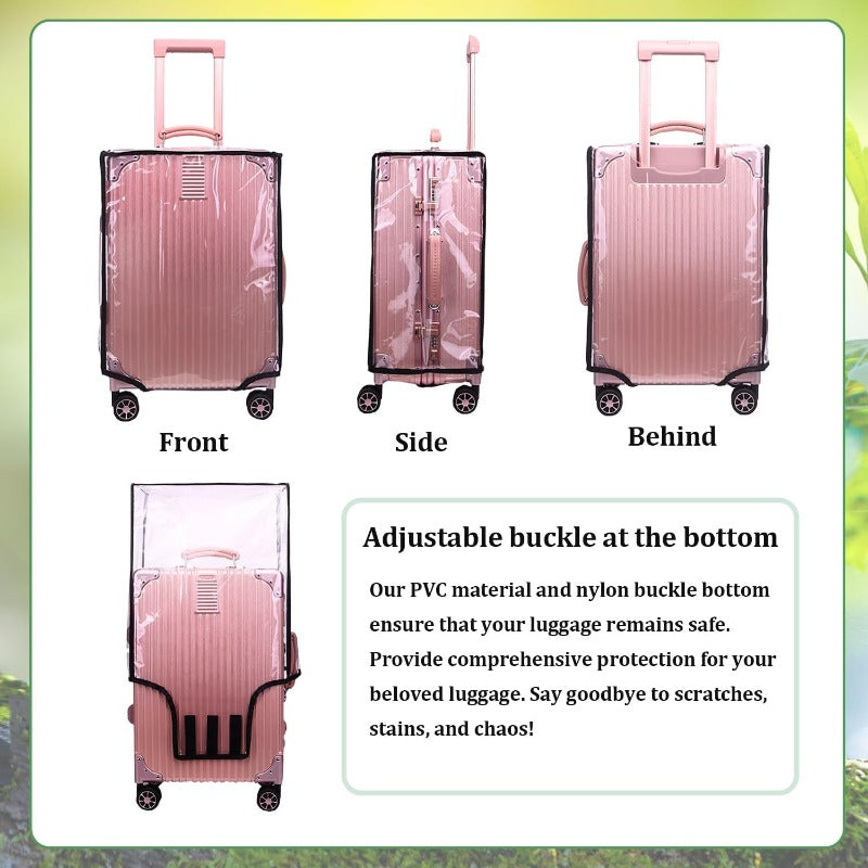 ✈️ Clear Luggage Protector – Keep Your Suitcase Looking Travel-Ready