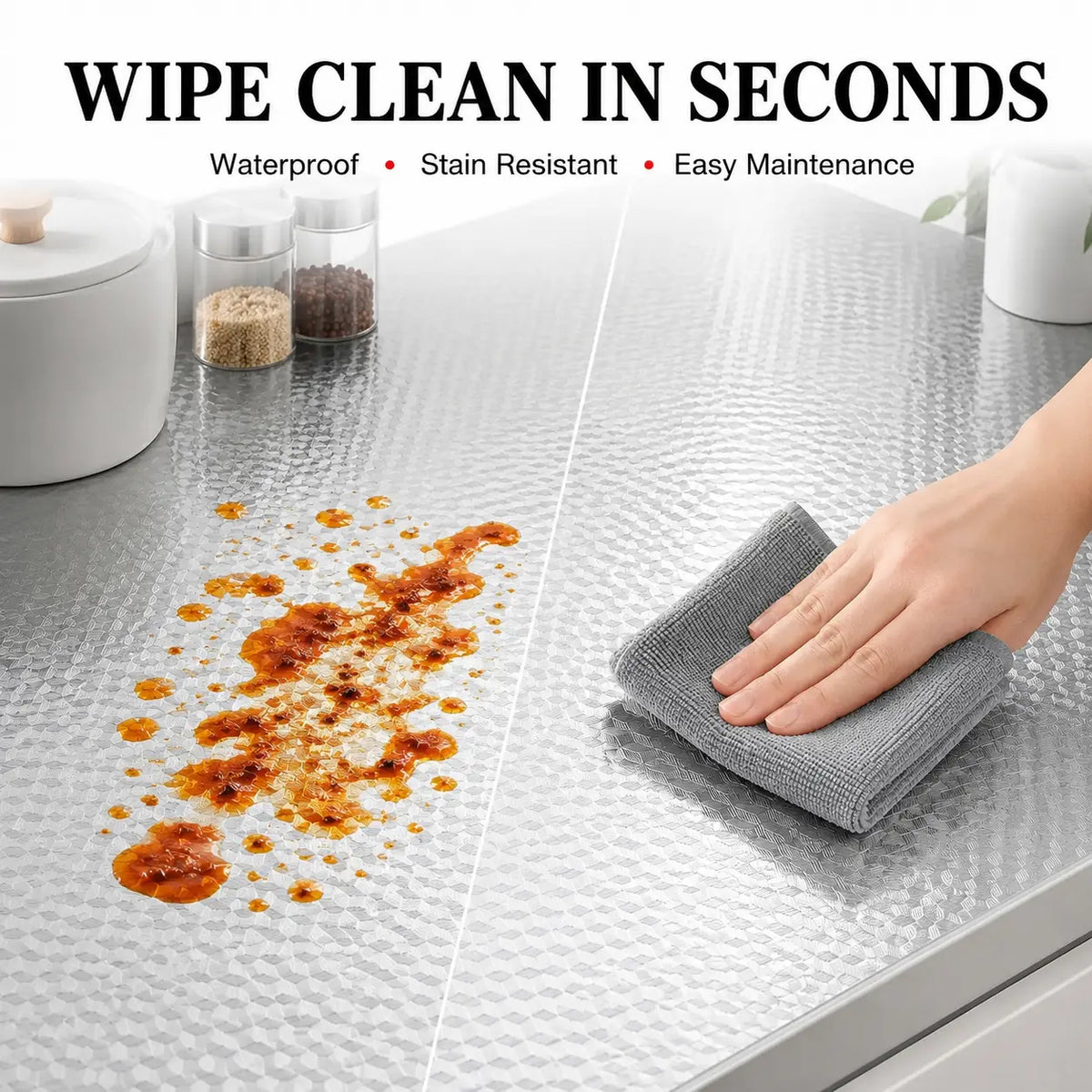 Peel & Stick Kitchen Foil – Cover Grease-Prone Surfaces Without A Remodel