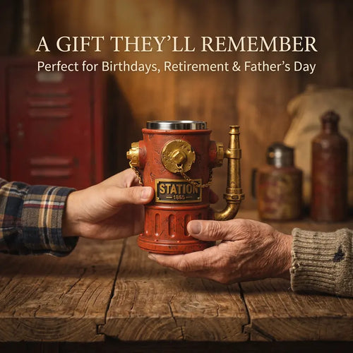 🎉Surprise Him! Unique Fire‑Hydrant‑Shaped Drinking Mug🎁