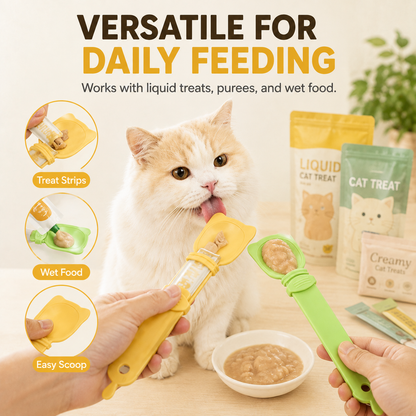 🐱2 Counts Cat Strip Feeders🧼