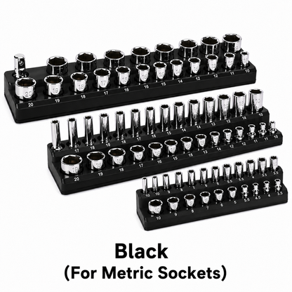 🔧Magnetic Socket Organizer-Find Every Socket Instantly