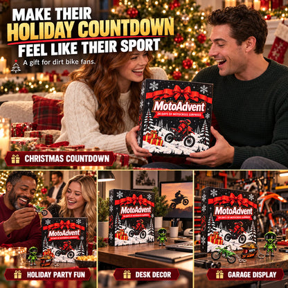 Motocross Lover Advent Calendar | 24 Days of Rider Themed Gifts, No Candy Fillers