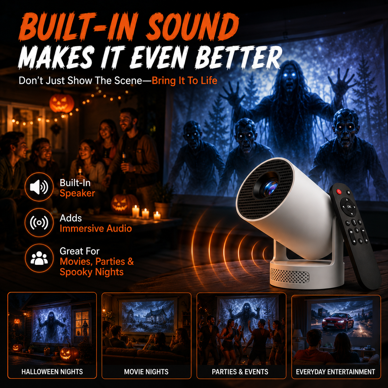 🎃Halloween window projector👻
