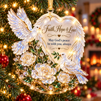 🕊️ Faith Hope & Love – White Doves