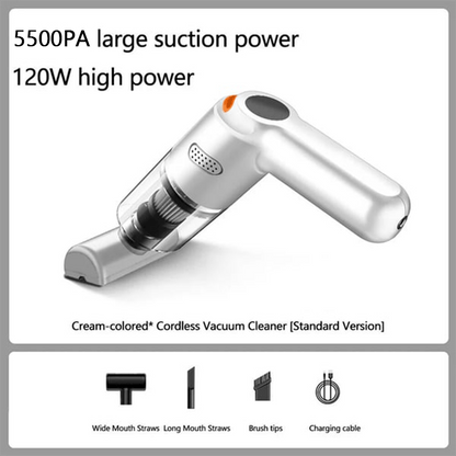 High-Power Cordless Vacuum Cleaner Kit for Car