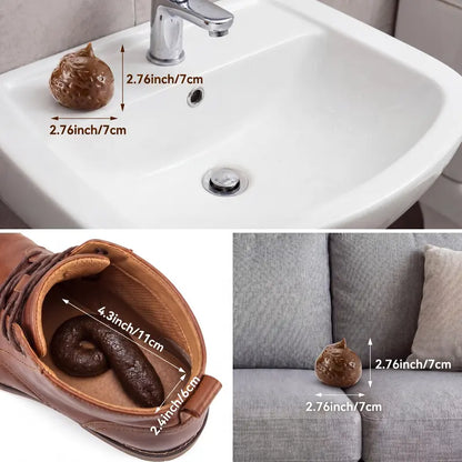 💩Fake Poop Realistic Prank Poop Props