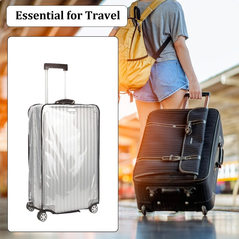 ✈️ Clear Luggage Protector – Keep Your Suitcase Looking Travel-Ready
