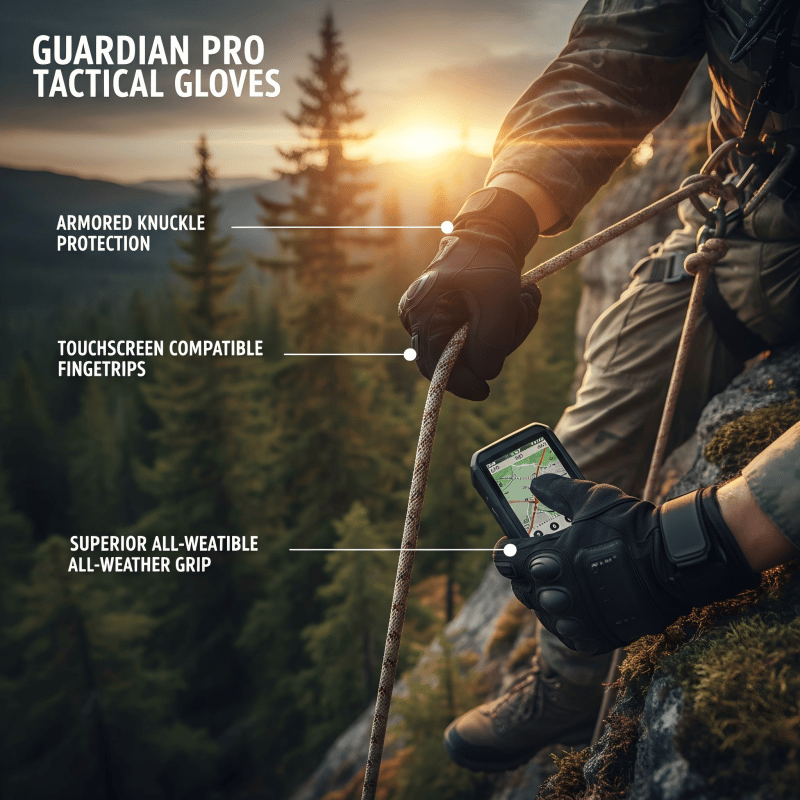 🧤Full-Finger Protective Tactical Gloves|Grip. Protect. Keep Moving.