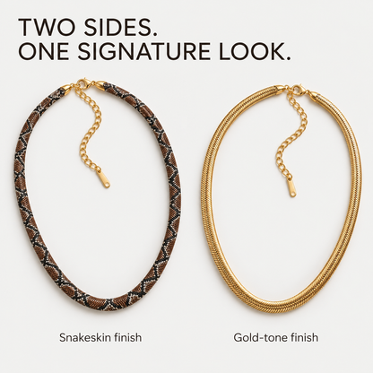 Serpent Statement Necklace