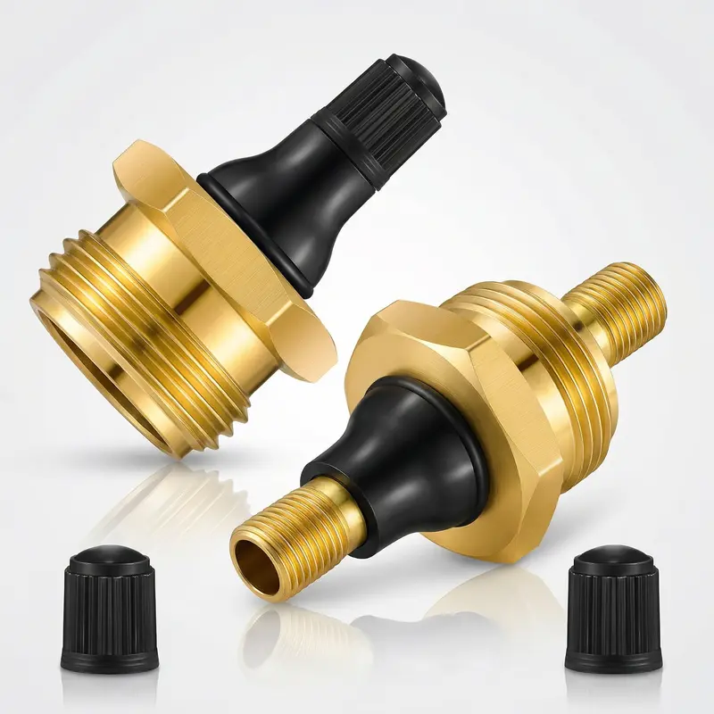 Brass RV blowout plug set product view 1