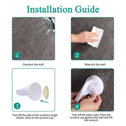 Suction Cup Shower Footrest – Easy Leg Positioning for Shaving