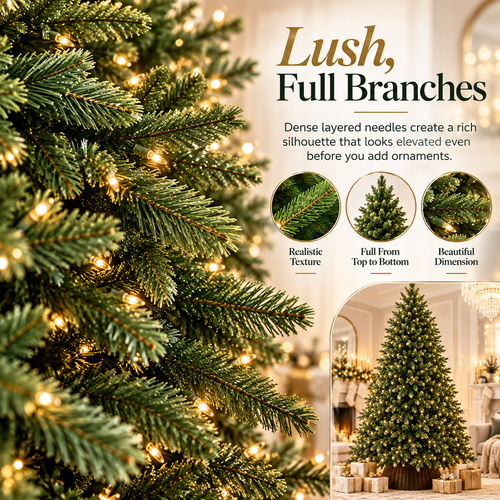 🎄 600 LED Christmas String Lights – Make Every Branch Sparkle ✨