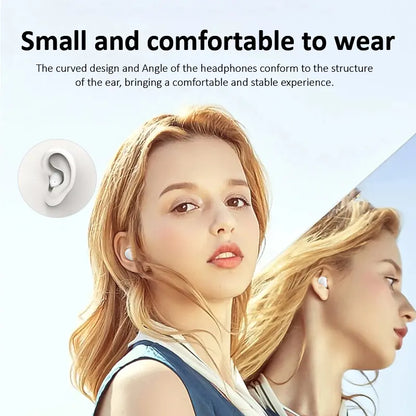 Sleep Earbuds for Side Sleepers,Invisible Smallest Wireless Bluetooth Earphones,Hidden Headset for Small Ears,Earbuds with Mic for Phone
