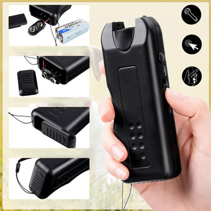 🔥Hot Sale - 49% OFF🔥Portable Ultrasonic Dog Deterrent with LED Flashlight