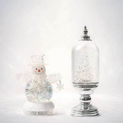 ❄️ Musical Christmas Snow Globe Lantern | Swirling Snow & Warm LED