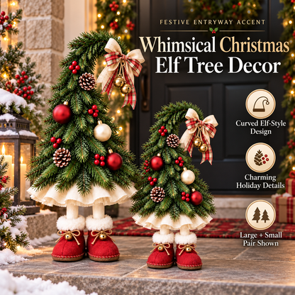 🎄Whimsical Christmas Elf Tree Decor