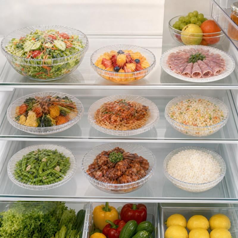 Reusable Elastic Food Covers – Stretch-to-Fit Bowl & Plate Covers