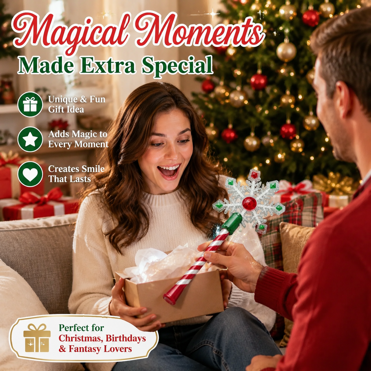 🎄 Christmas Payment Wand – Turn Every Tap Into Holiday Magic