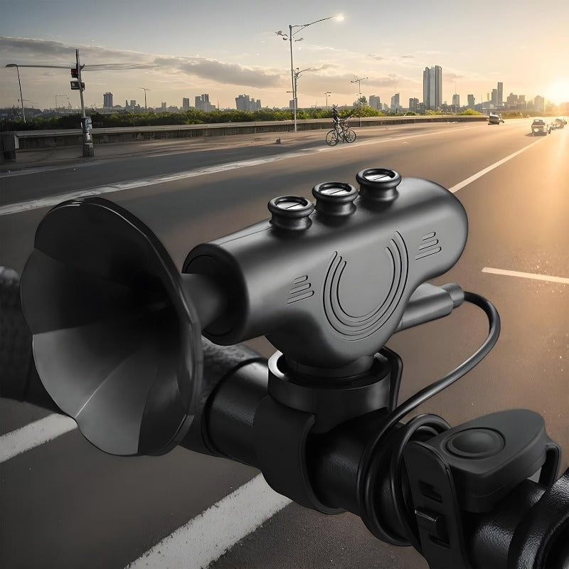 🚲 Make Yourself Heard | Rechargeable 120dB Bike Horn