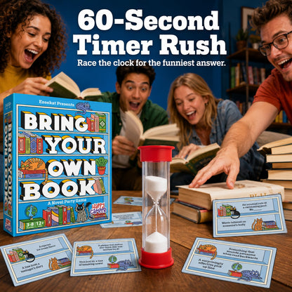 Bring Your Own Book: A Novel Party Game 📚🐱