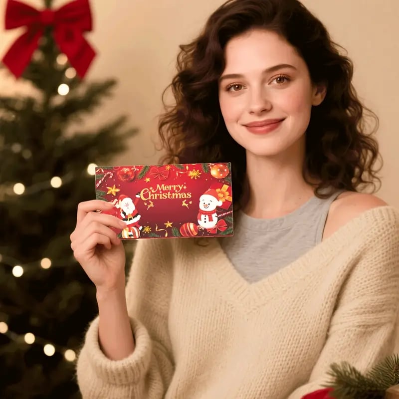 💵✨ Christmas Cash Surprise Envelope – Festive Money Gift Holder