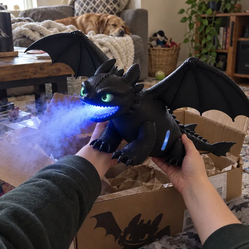 Dragon diffuser shown in hand
