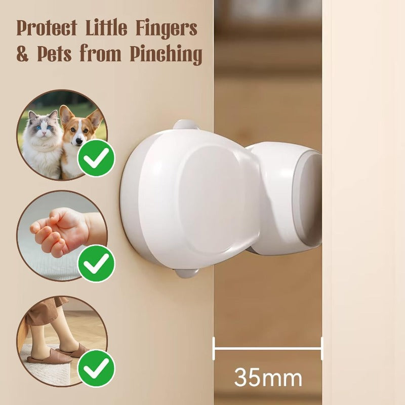 👶 Anti-Pinch Door Safety Stopper – Help Protect Little Fingers