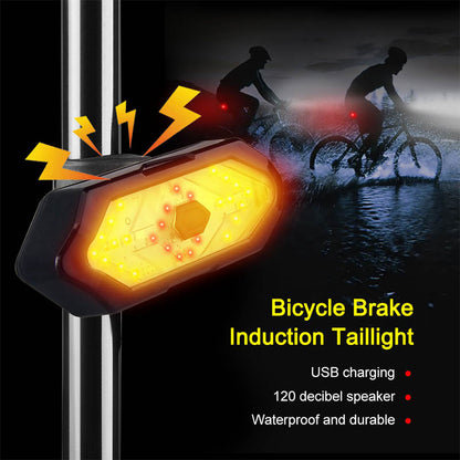 🚲 Wireless Bike Turn Signal Light + Horn