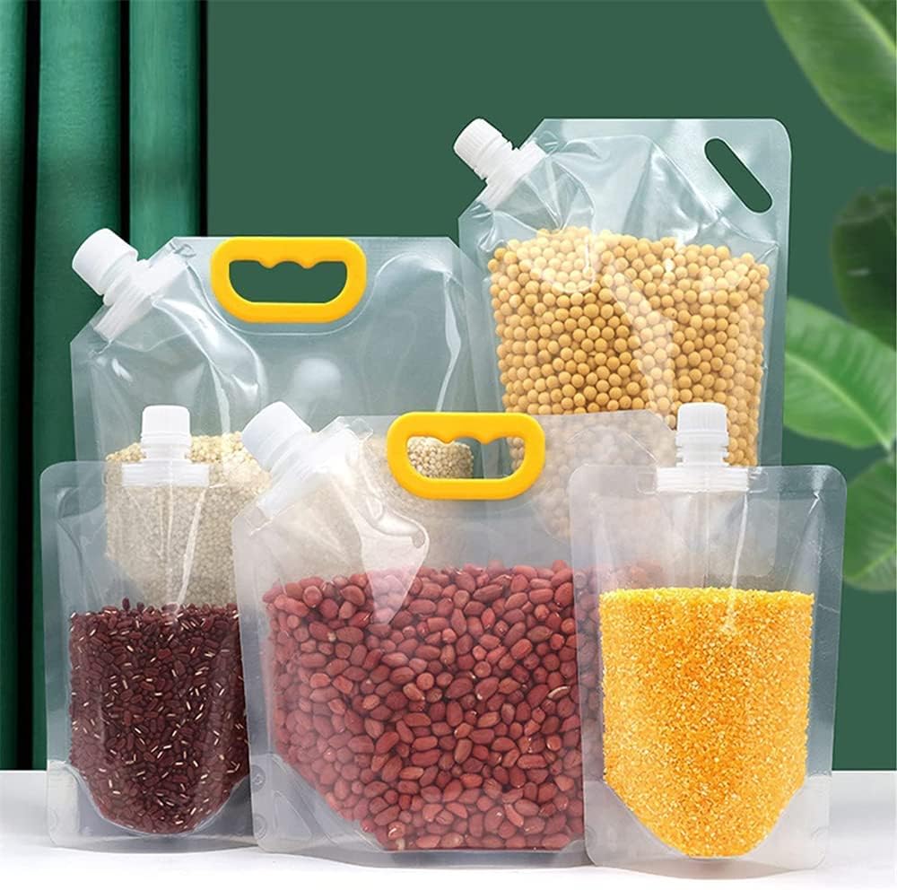 🌾 Reusable Airtight Grain Storage Bag – Seal, Carry & Pour With Ease