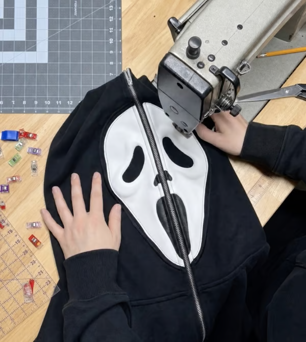 🎭😱Horror Zip-Up Hoodie—Perfect for Horror Fans💀